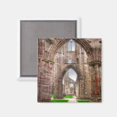 インテリアビューAncient Tintern Abbey Wales, UK マグネット (正面/裏面)