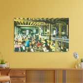 インテリアフリッカーのオーチャードカネリー キャンバスプリント (インサイチュ (リビング))