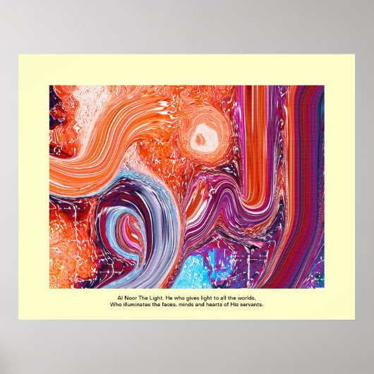 インテリアモダン絵画 ポスター (正面)