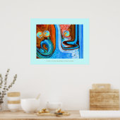 インテリアモダン絵画 ポスター (キッチン)