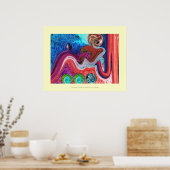 インテリアモダン絵画 ポスター (キッチン)