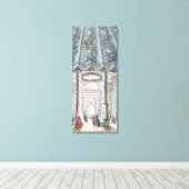 インテリアルームエレガントの表示 キャンバスプリント (インサイチュ (ウッドフロア))