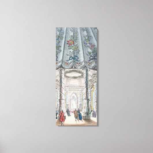 インテリアルームエレガントの表示 キャンバスプリント (正面)