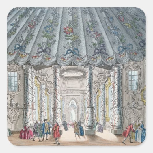 インテリアルームエレガントの表示 スクエアシール (正面)