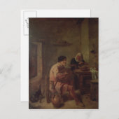 インテリア付き姿 ポストカード (正面/裏面)