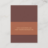 インテリア名刺 名刺 (裏面)