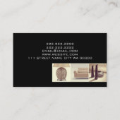 インテリア外装デザイナー家具店 名刺 (裏面)