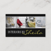 インテリア外装デザイナ家具店 名刺 (正面)