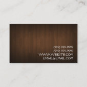 インテリア外部デザイナー名刺 名刺 (裏面)