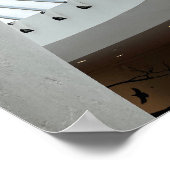 インテリア建築天井写真ポスター ポスター (角)