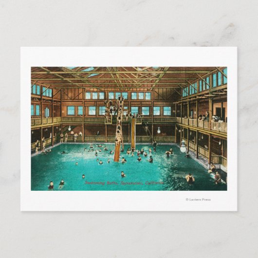 インテリア浴場 ポストカード (正面)