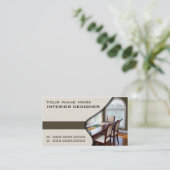 インテリア設計者用名刺 名刺 (スタンド正面)