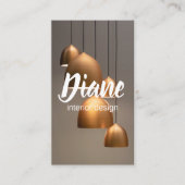 インテリア設計者  名刺 (正面)