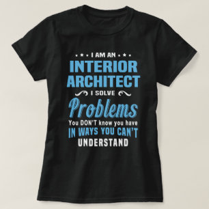 インテリア設計者 Tシャツ