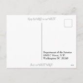 インテリア部門へのアドレス指定済みポストカード シーズンポストカード (裏面)