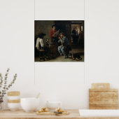 インテリア・オブ・ア・タバーン， 1859 ポスター (キッチン)