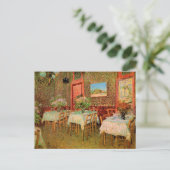 インテリア・オブ・ア・レストランバイ・ヴィンセント・ヴァン・ゴッホ ポストカード (スタンド正面)