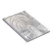 インテリア・オブ・サリスベリー大聖堂 |行のスケッチ ノートブック (右側)