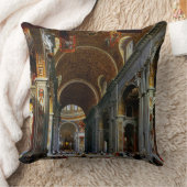 インテリア・オブ・セント・ペテロ大聖堂，ローマ クッション (ブランケット)