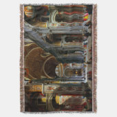 インテリア・オブ・セント・ペテロ大聖堂，ローマ スローブランケット (正面縦)