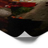 インテリア・オブ・セント・ペテロ大聖堂，ローマ ポスター (角)