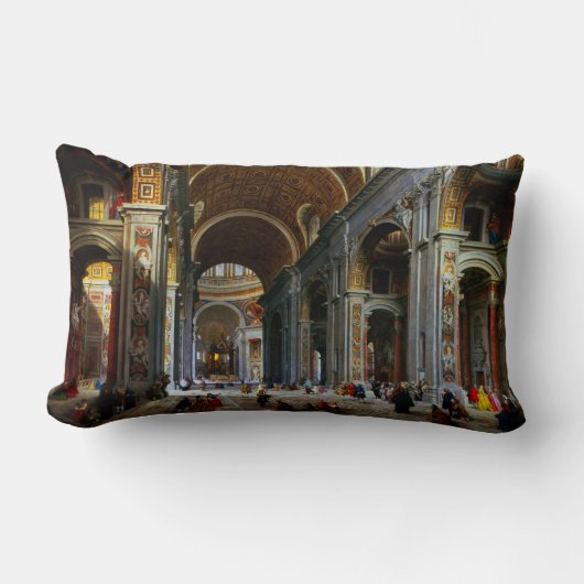 インテリア・オブ・セント・ペテロ大聖堂，ローマ ランバークッション (正面)