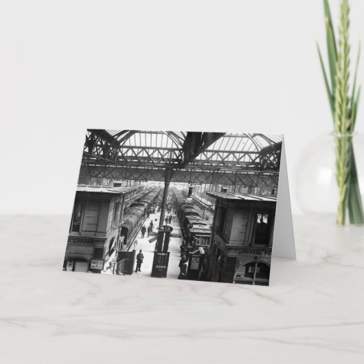 インテリア・オブ・チャーリング・クロス・ステーション カード (正面)