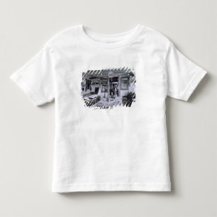 インテリア·オブ·ナイル·ボート（b&w写真） トドラーTシャツ