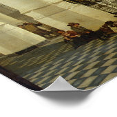 インテリア・オブ・ニュウエ・ケルク ポスター (角)