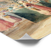 インテリア・オブ・レ・ハレス, 1835 ポスター (角)