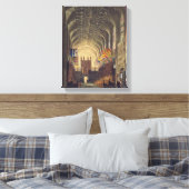 インテリア・セント・ジョージ・チャペル、ウィンザー・キャッスルf キャンバスプリント (インサイチュ (寝室))