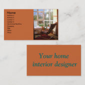 インテリア・デザイナーのための名刺 名刺 (正面/裏面)