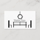 インテリア・デザイナーの名刺 名刺 (正面)