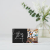 インテリア・デザイナーの名刺 名刺 (スタンド正面)