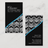 インテリア・デザイナーの名刺 名刺 (正面/裏面)
