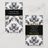 インテリア・デザイナーの名刺 名刺 (正面/裏面)