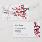 インテリア・デザイナーの名刺 名刺 (正面/裏面)