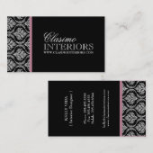 インテリア・デザイナーの名刺 名刺 (正面/裏面)