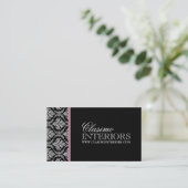 インテリア・デザイナーの名刺 名刺 (スタンド正面)