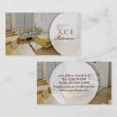 インテリア・デザイナーの名刺 名刺 (正面/裏面)
