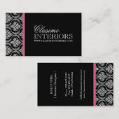 インテリア・デザイナーの名刺 名刺 (正面/裏面)