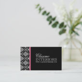 インテリア・デザイナーの名刺 名刺 (スタンド正面)