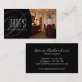 インテリア・デザイナーの名刺 名刺 (正面/裏面)