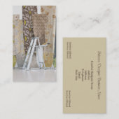 インテリア・デザイナーの名刺 名刺 (正面/裏面)