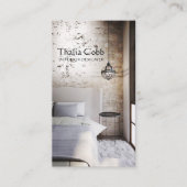 インテリア・デザイナーの家装飾者の名刺 名刺 (正面)