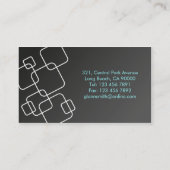 インテリア・デザイナー-名刺 名刺 (裏面)