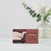 インテリア・デザイナー、家の経験豊かな人 名刺 (スタンド正面)