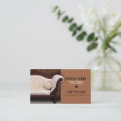 インテリア・デザイナー、家の経験豊かな人 名刺 (スタンド正面)