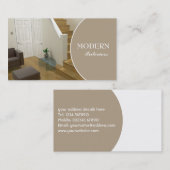 インテリア・デザインの名刺 名刺 (正面/裏面)