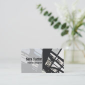 インテリア・デザインの名刺 名刺 (スタンド正面)